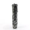 Pleaser - ADORE1040SPF Bottes de plateforme, Pole dance chaussures - Couleur argent Product image